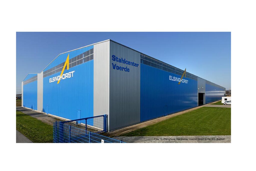 Neubau einer Stahlhalle in Voerde