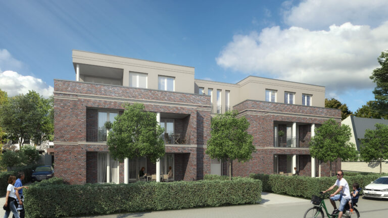 Neubau eines Mehrfamilienhauses mit 10 Wohneinheiten und Parkgarage in Bocholt