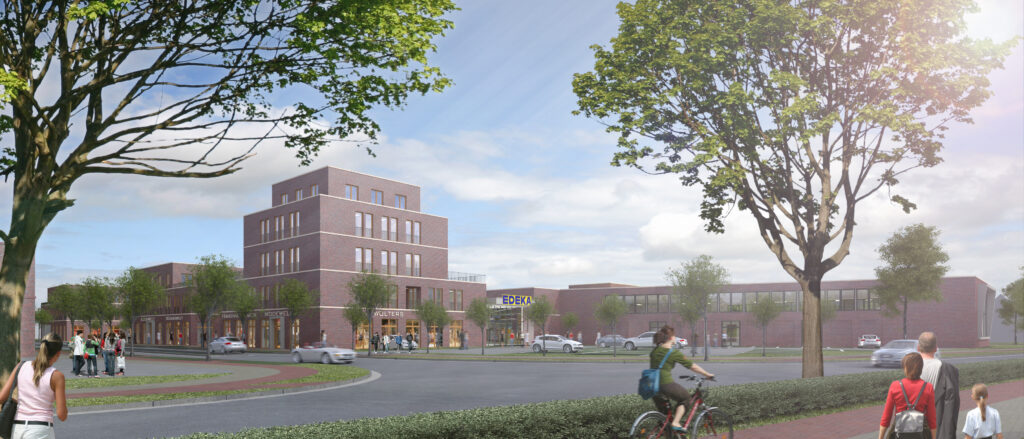 Neubau eines Nahversorgungszentrums in Bocholt - Stenern